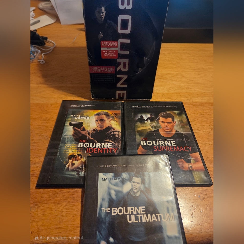 Bourne Trilogy DVD Set
